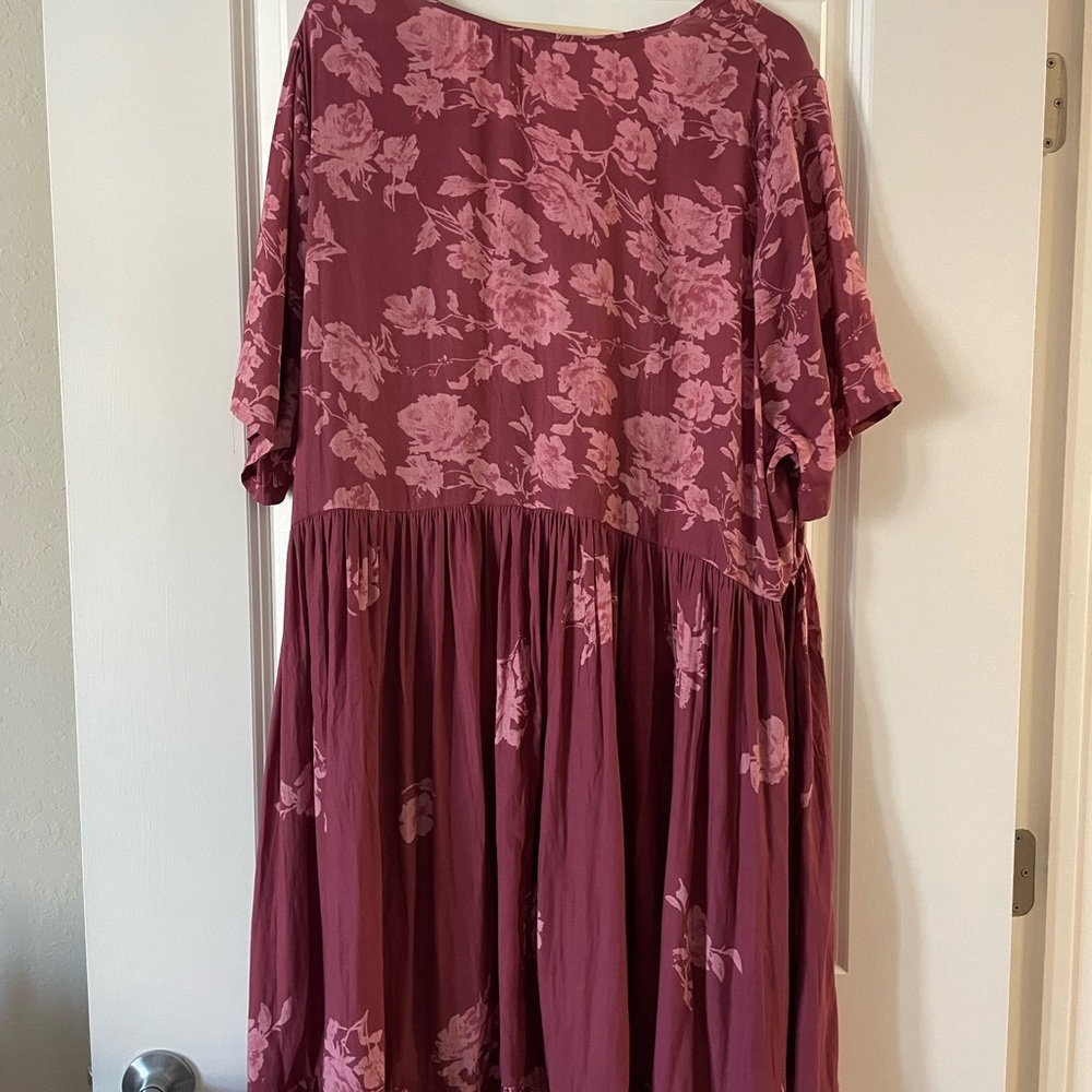 Free People Floral Button-Down Dress - Picture 6 of 6